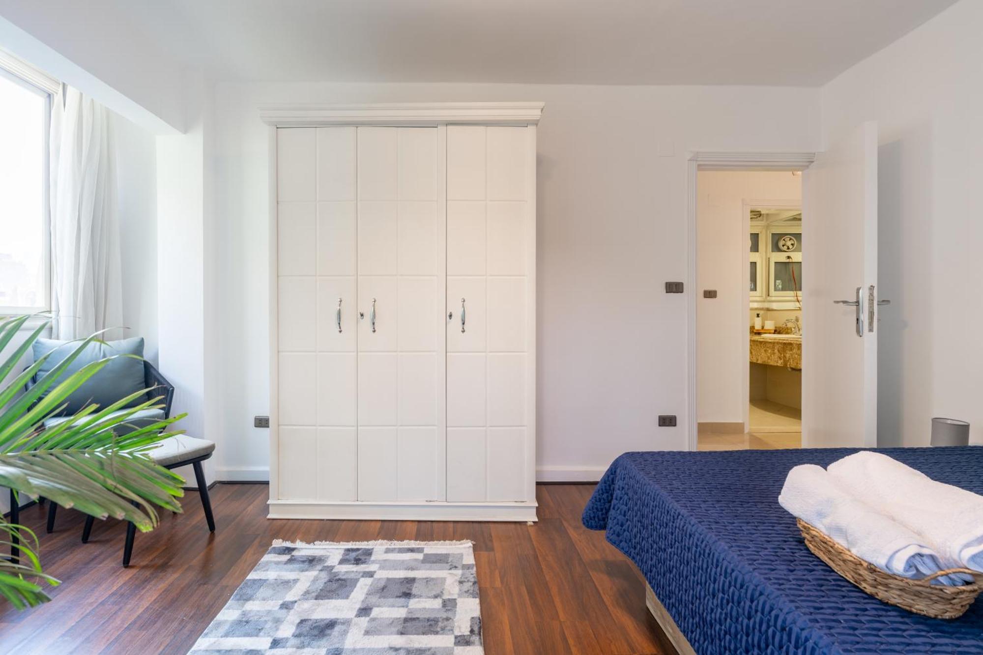 Moderne Mit Smart-tv, 2min Zum Nil In Zamalek Apartment Cairo