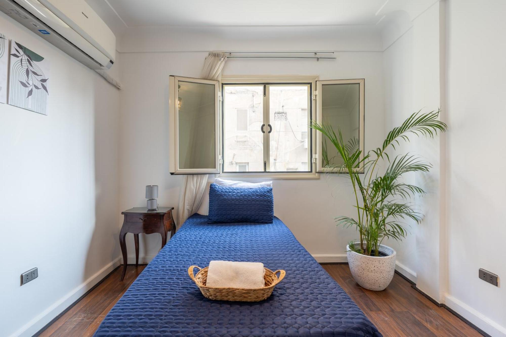 Moderne Mit Smart-tv, 2min Zum Nil In Zamalek